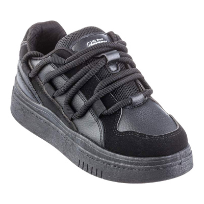 Кроссовки школьные Baden KPK009-120 чёрный 01